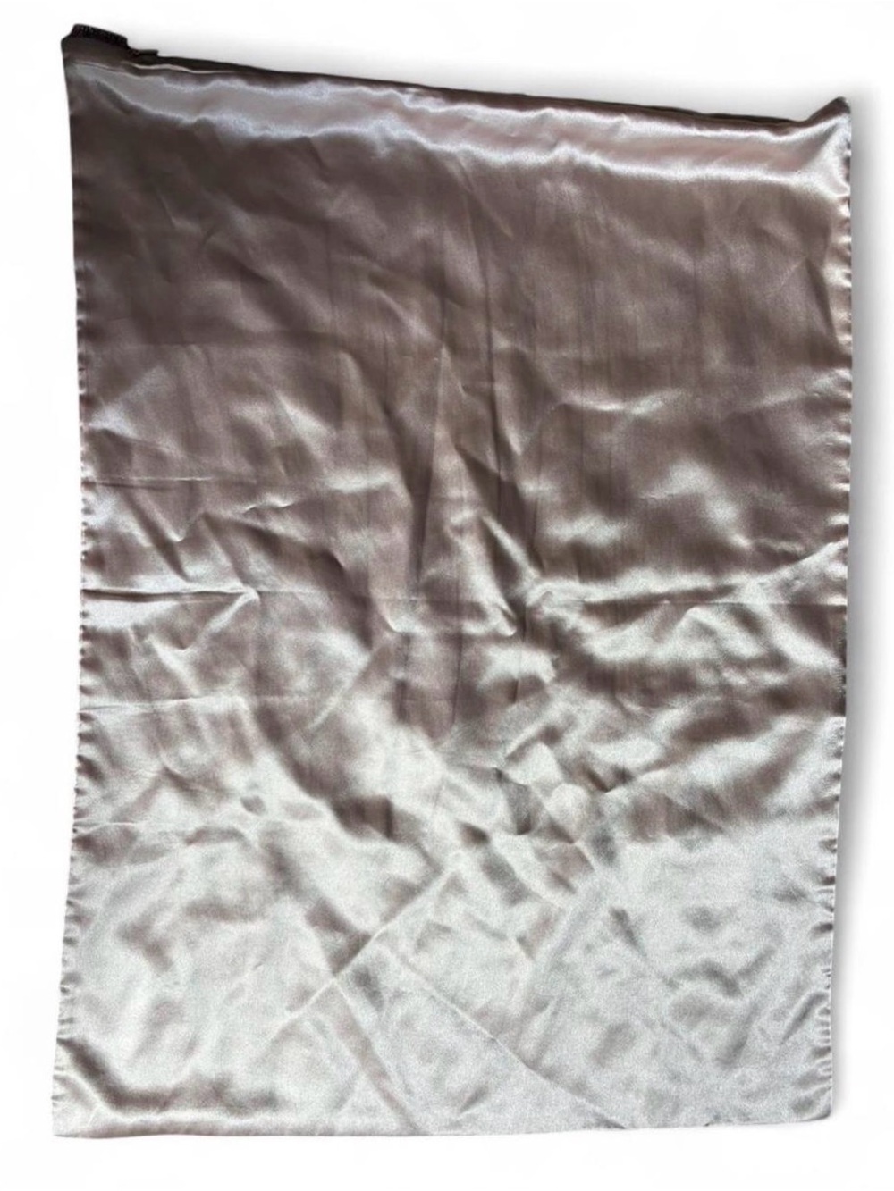 Kitsch rose satin zip pillowcase